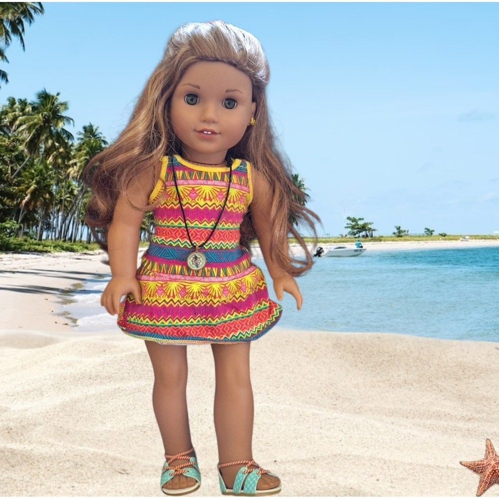 American Girl GOTY 2016 Lea Clark 18" Doll in Meet Outfit